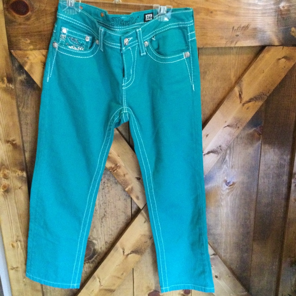 Miss me girls capri, size 16 girls.